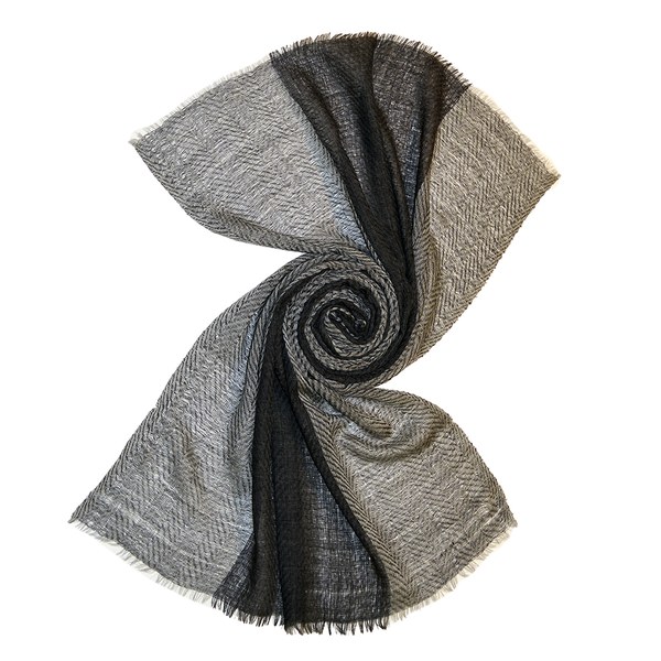 Color block herringbone weave handloom scarf, buy wholesale scarves from tri star overseas