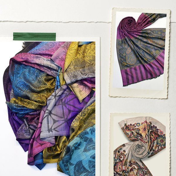 fine wool silk scarf at wholesale scarves