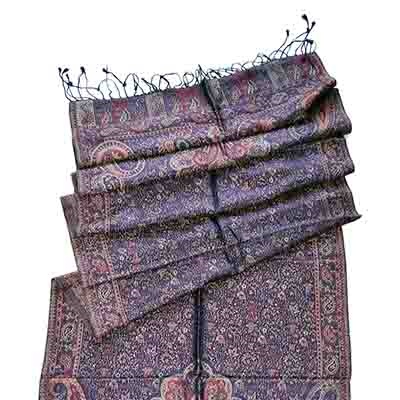 Floral vine pattern silk scarf at wholeslae prices