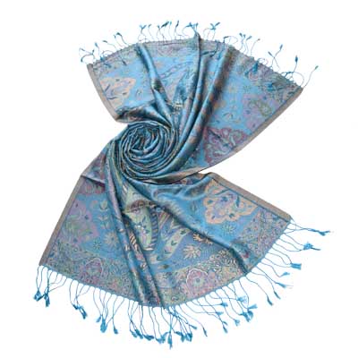 50 Pieces Indian Pure Silk Scarf Stole Shawl Wholesale Lot  Women Christmas Gift 