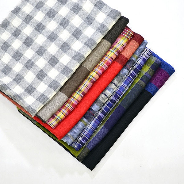 Tartan check plaid scottish wool scarves made in India