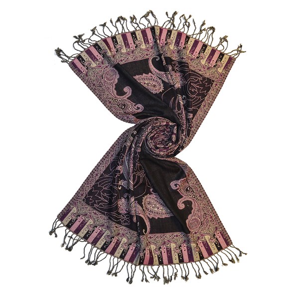 pinstripes wool jacquard scarves, buy wholesale directly from manufacturer